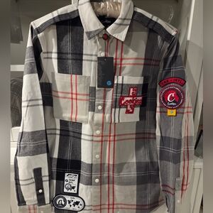 Cookies Mile High Flannel Shirt Men's Size S